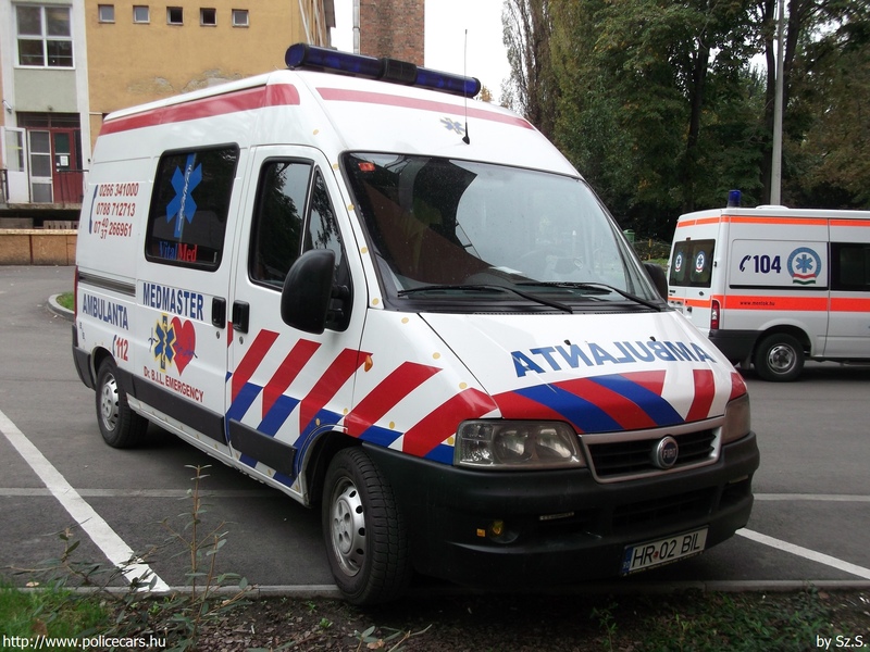 Fiat Ducato, fotó: Sz.S.
Keywords: román Románia mentő mentőautó HR02BIL