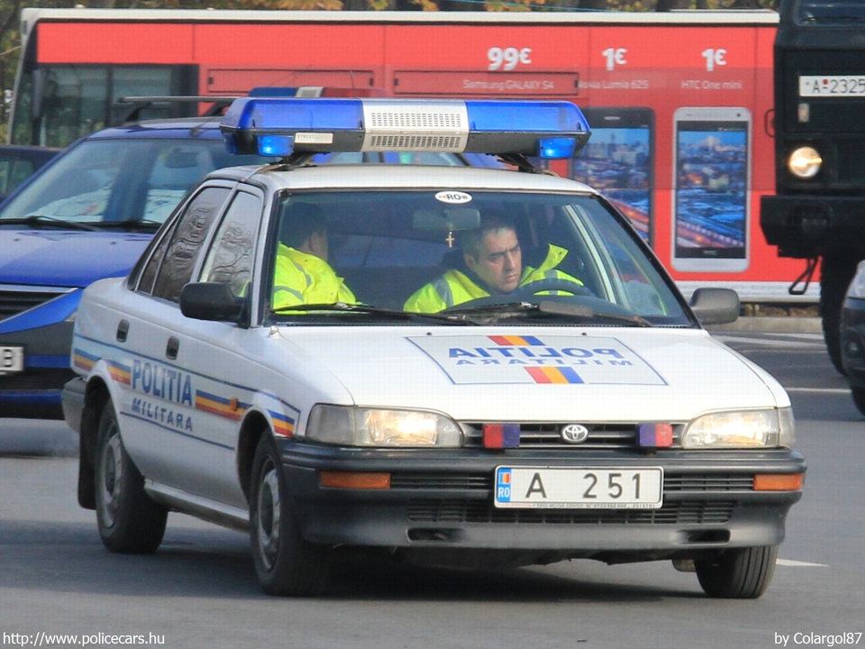 Toyota Corolla, fotó: Colargol87
Keywords: román Románia katonai rendőr rendőrautó rendőrség A-251