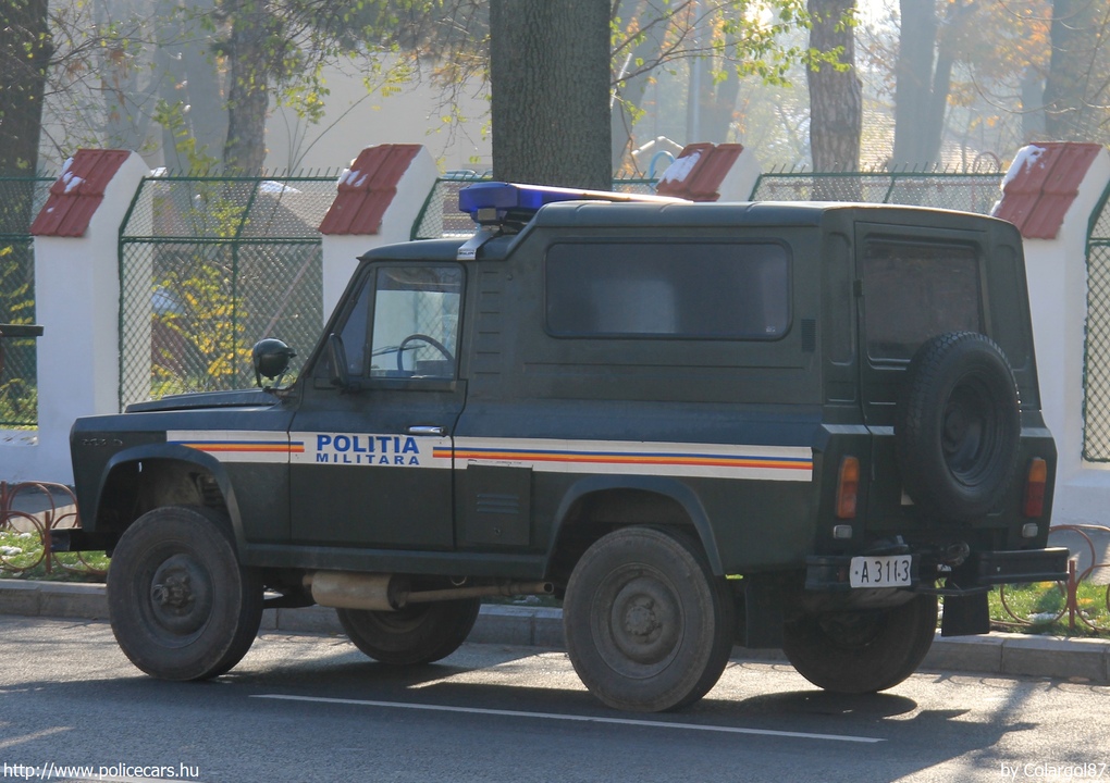 ARO 243D, fotó: Colargol87
Keywords: román Románia katonai rendőr rendőrautó rendőrség A-3113