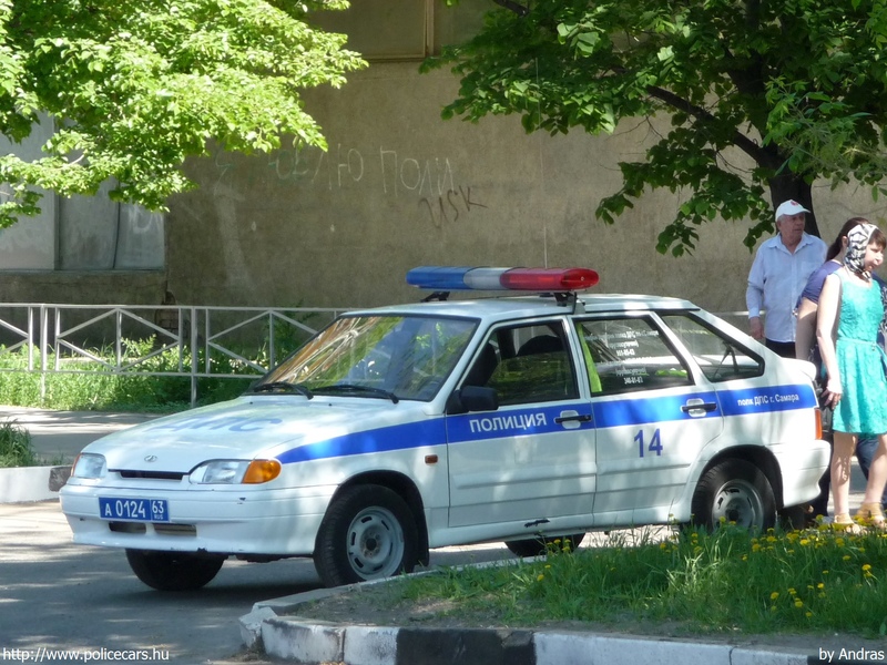 Lada VAZ 2114 Samara, fotó: Andras
Keywords: orosz Oroszország rendőr rendőrautó rendőrség