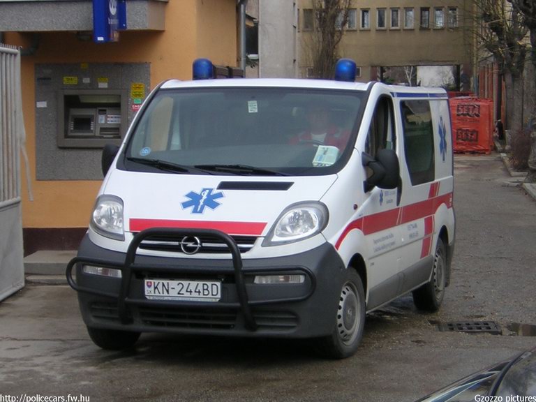Opel Vivaro, fotó: Gzozzo pictures
Keywords: Szlovákia szlovák mentő mentőautó ambulance Slovakia slovakian