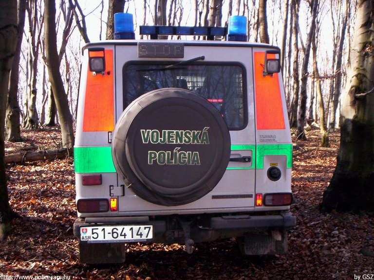 Mercedes G, fotó: GSZ
Keywords: Szlovákia szlovák katonai rendészet rendőrautó rendőr Slovakia slovakian police policecar military