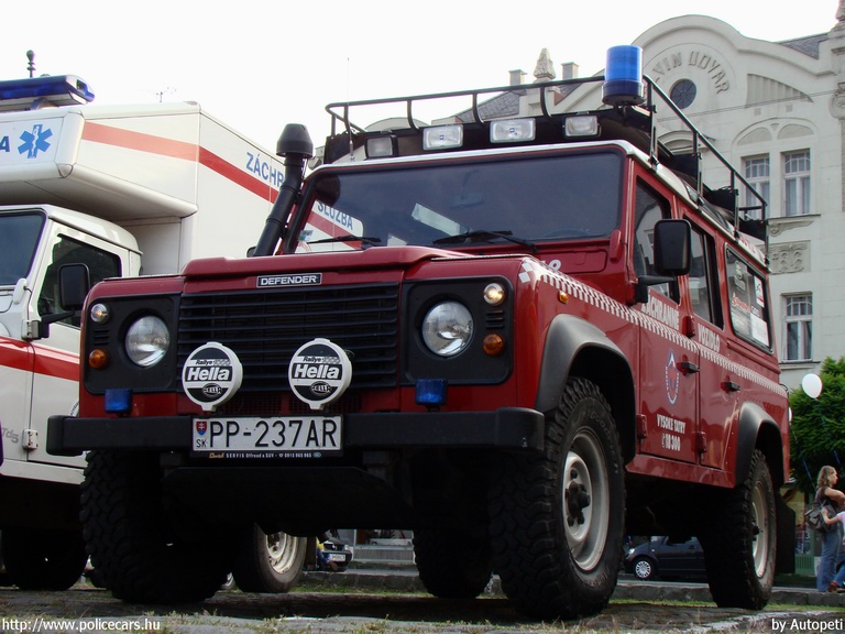 Land Rover Defender, fotó: Autopeti
Keywords: Szlovákia szlovák mentő mentőautó Slovakia slovakian ambulance