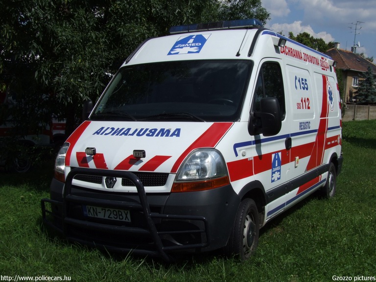 Renault Master, fotó: Gzozzo pictures
Keywords: Szlovákia szlovák mentő mentőautó ambulance Slovakia slovakian
