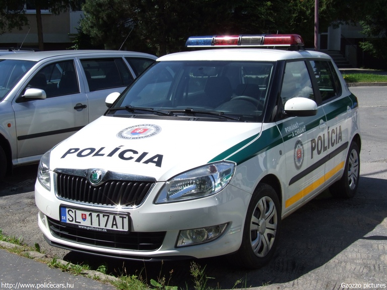 Skoda Fabia II,  fotó: Gzozzo pictures
Keywords: rendőrautó rendőr rendőrség szlovák Szlovákia SL-117AT police policecar Slovakia slovakian