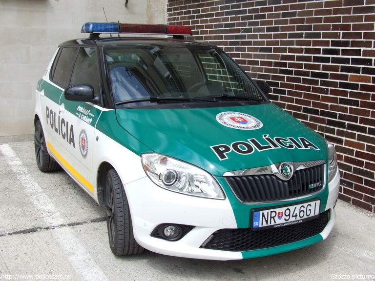 Skoda Fabia II RS,  fotó: Gzozzo pictures
Keywords: rendőrautó rendőr rendőrség szlovák Szlovákia NR-946GI police policecar Slovakia slovakian