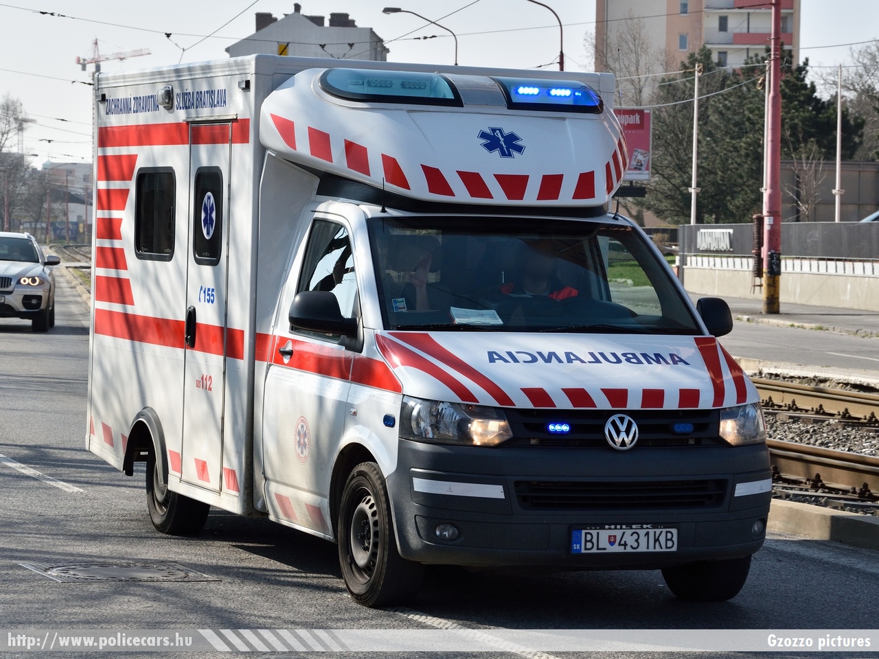 Volkswagen Transporter T5 facelift, fotó: Gzozzo pictures
Keywords: mentő mentőautó szlovák Szlovákia ambulance Slovakia slovakian BL-431KB