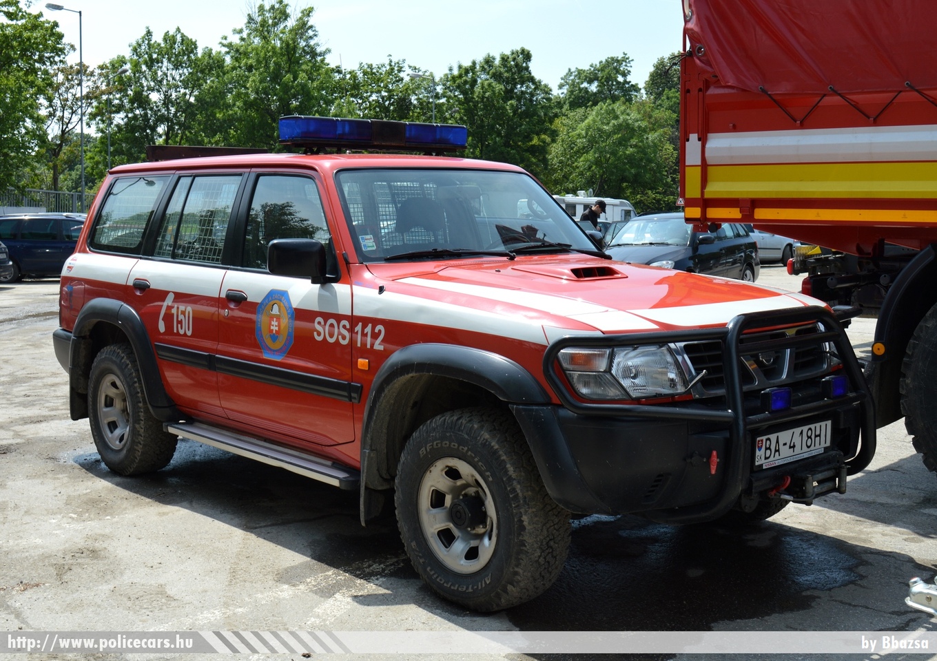 Nissan Patrol GR, fotó: Bbazsa
Keywords: szlovák Szlovákia tûzoltó tûzoltóautó tûzoltóság fire firetruck Slovakia slovakian BA-418HI