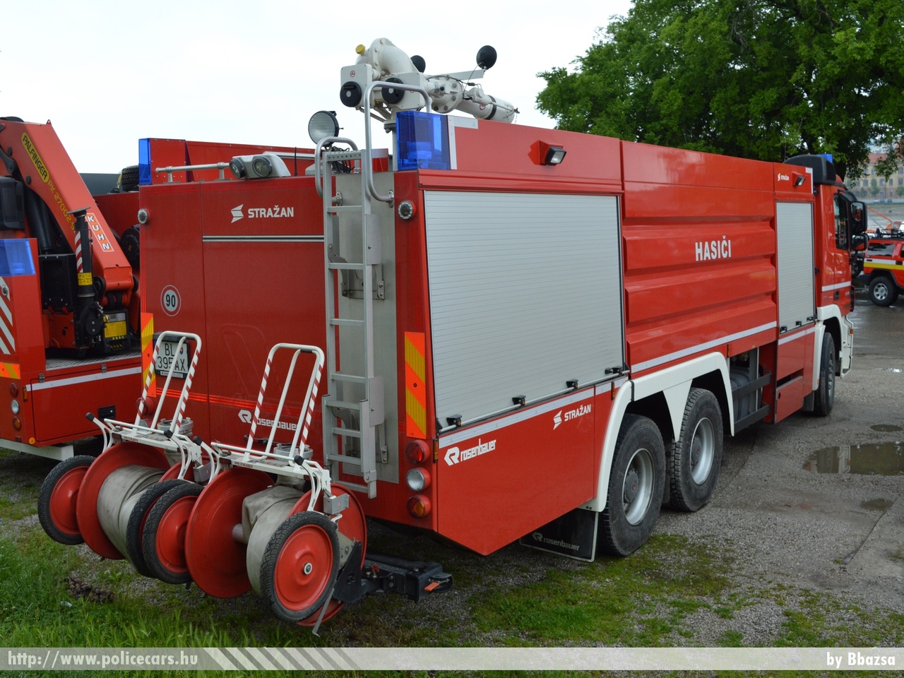 Mercedes-Benz  Actros V8 3355 Strazan, Transpetrol, fotó: Bbazsa 
Keywords: szlovák Szlovákia tûzoltó tûzoltóautó tûzoltóság fire firetruck Slovakia slovakian