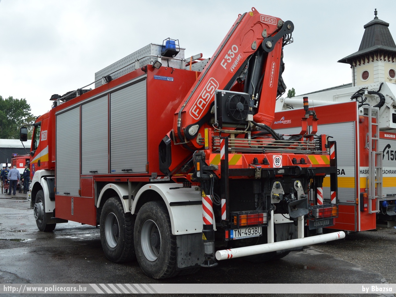 Renault Premium 420 WISS, fotó: Bbazsa 
Keywords: szlovák Szlovákia tûzoltó tûzoltóautó tûzoltóság fire firetruck Slovakia slovakian
