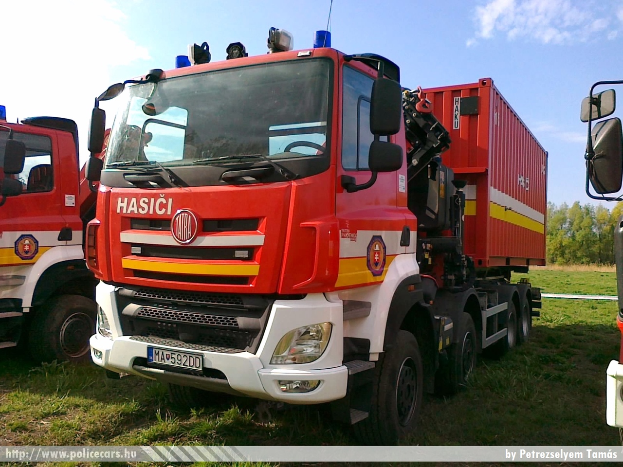 Tatra Phoenix, fotó: Petrezselyem Tamás
Keywords: szlovák Szlovákia tûzoltó tûzoltóautó tûzoltóság fire firetruck Slovakia slovakian