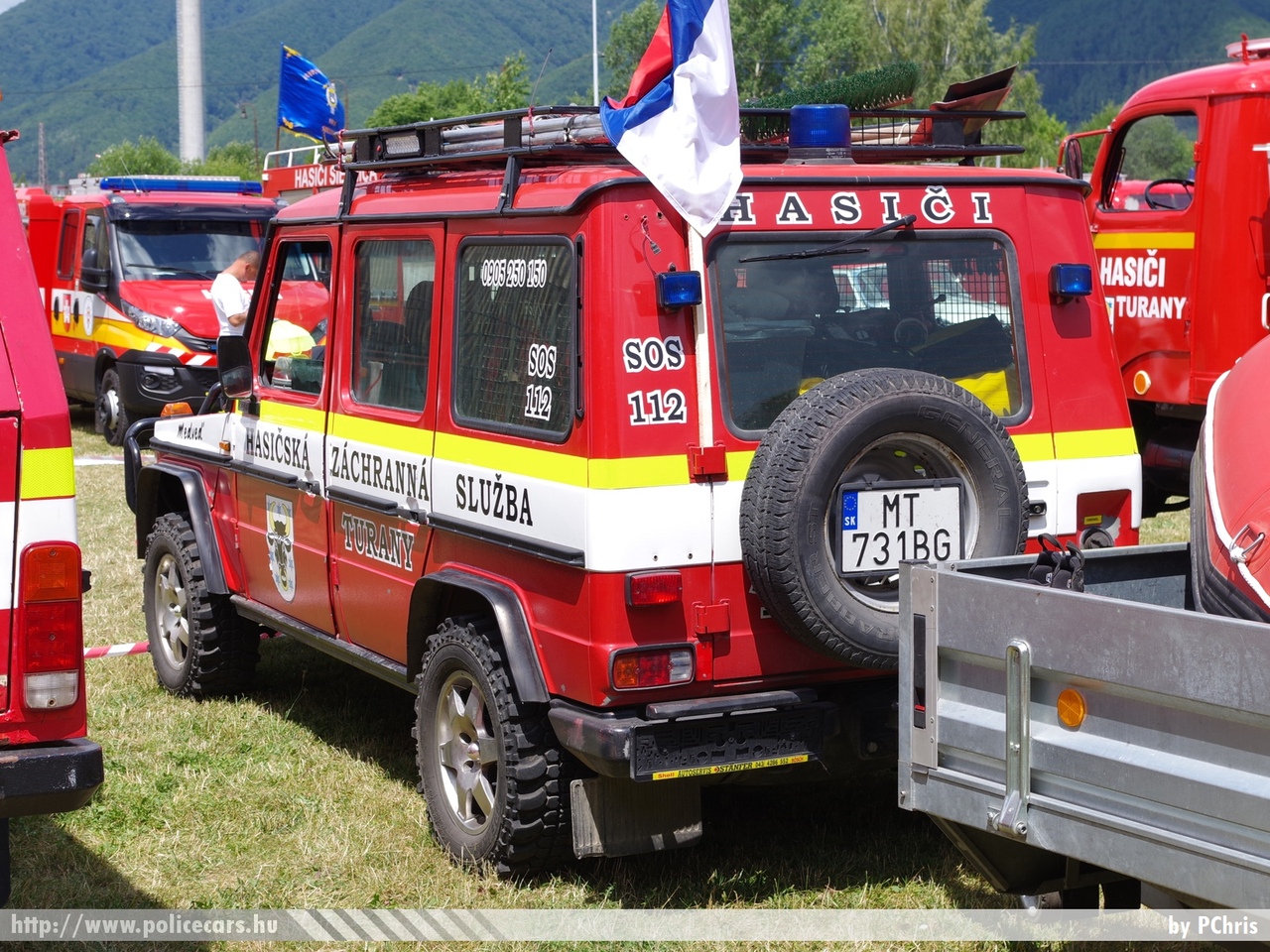 Mercedes G230, DHZ Turany, fotó: PChris
Keywords: Szlovákia szlovák tûzoltó tûzoltóautó tûzoltóság fire firetruck Slovakia slovakian