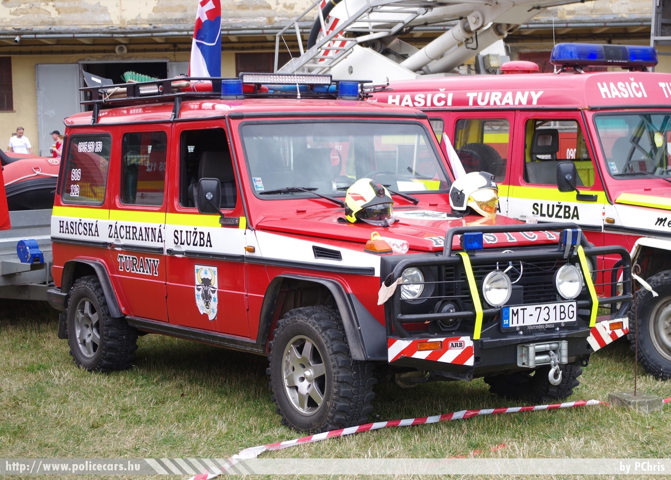 Mercedes G230, DHZ Turany, fotó: PChris
Keywords: Szlovákia szlovák tûzoltó tûzoltóautó tûzoltóság fire firetruck Slovakia slovakian