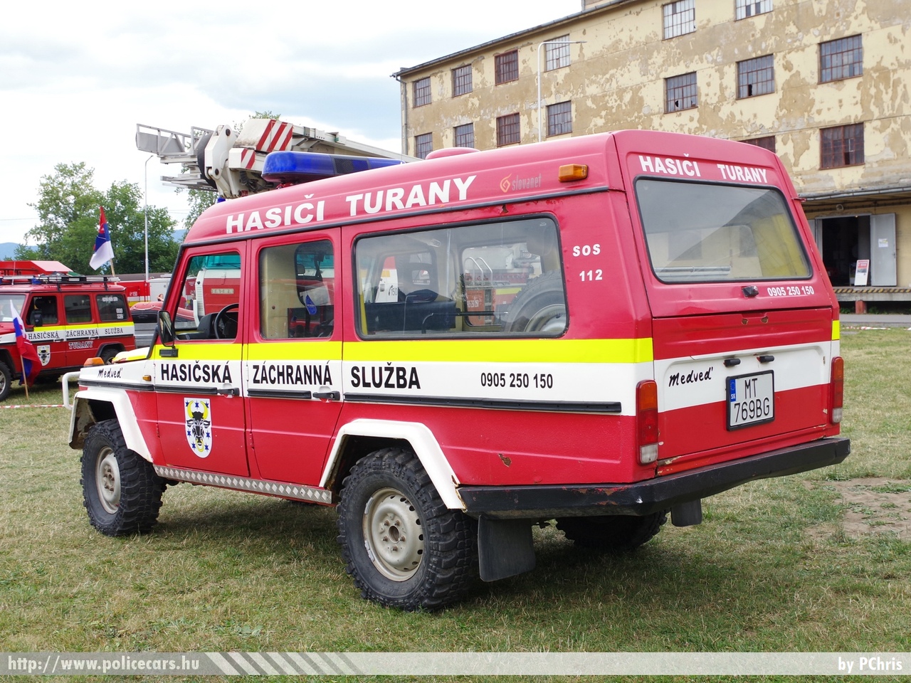 Mercedes G230, DHZ Turany, fotó: PChris
Keywords: Szlovákia szlovák tûzoltó tûzoltóautó tûzoltóság fire firetruck Slovakia slovakian