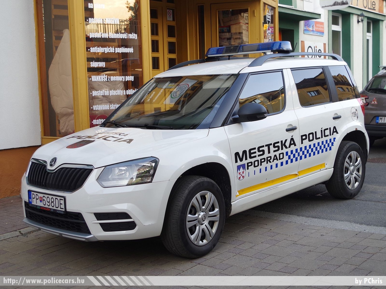 Skoda Yeti, Mestska Policia Poprad, fotó: PChris
Keywords: szlovák Szlovákia rendőr rendőrautó rendőrség police policecar Slovakia slovakian