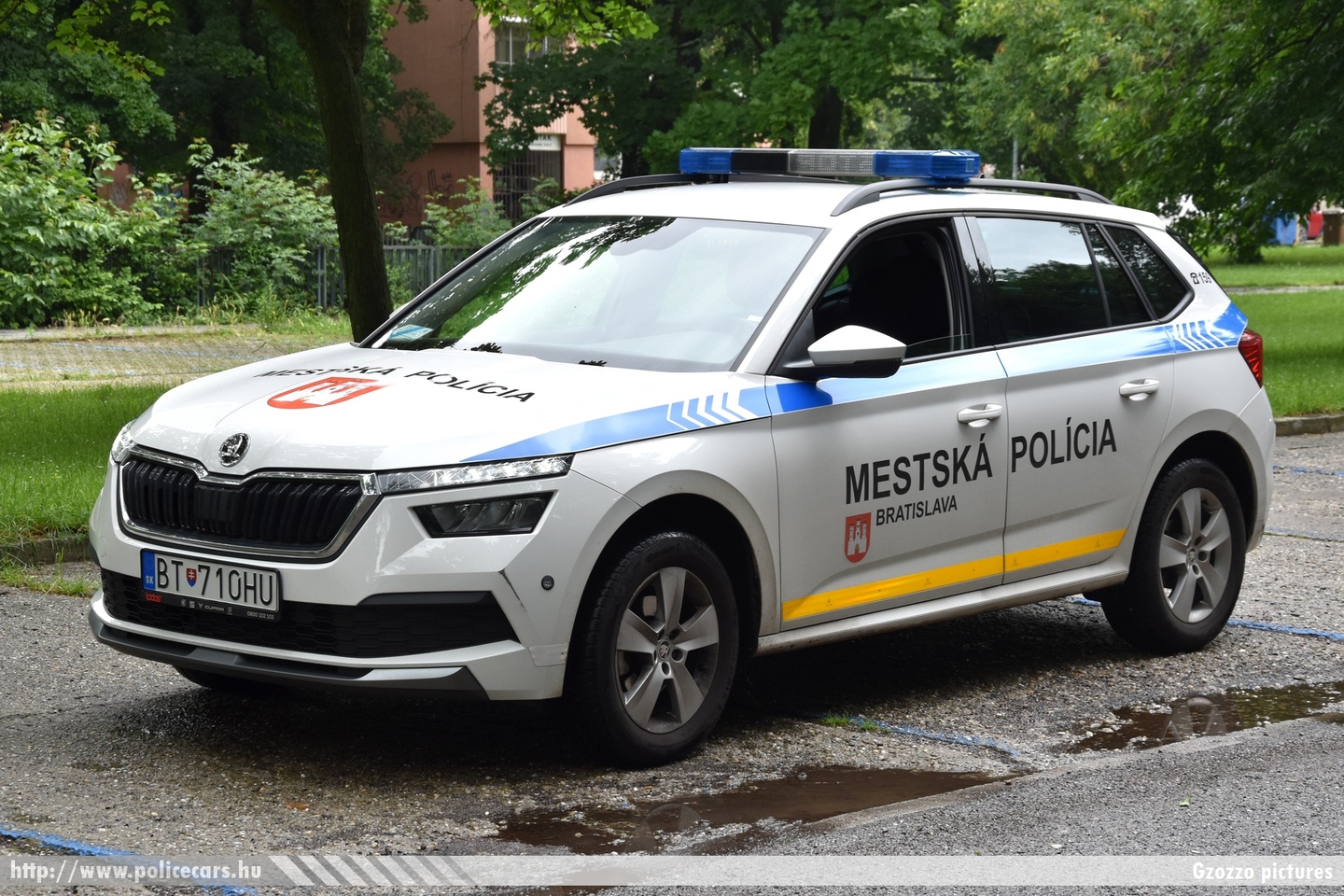 Skoda Kamiq, Mestska Policia Bratislava, fotó: Gzozzo pictures
