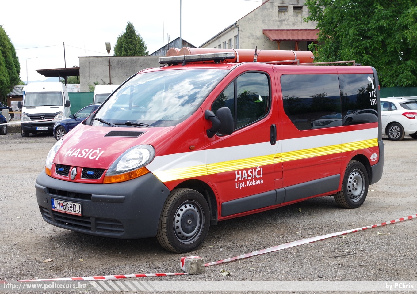 Renault Trafic, DHZ Liptovska Kokava, fotó: PChris
Keywords: Szlovákia szlovák tûzoltó tûzoltóautó tûzoltóság fire firetruck Slovakia slovakian