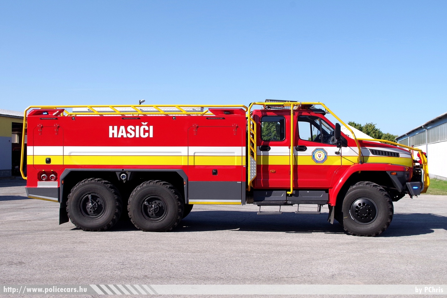 Ural 4320 6x6 CAS 30, Dobrovoľný hasičský zbor Pole Trnava, fotó: PChris
Keywords: Szlovákia szlovák tûzoltó tûzoltóautó tûzoltóság fire firetruck Slovakia slovakian