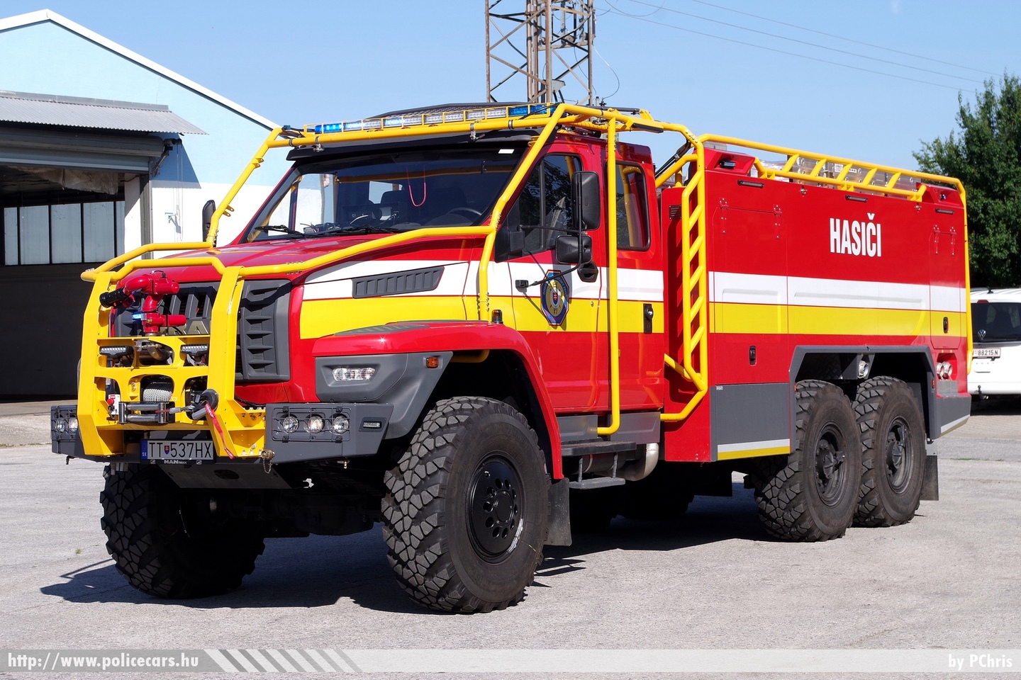 Ural 4320 6x6 CAS 30, Dobrovoľný hasičský zbor Pole Trnava, fotó: PChris
Keywords: Szlovákia szlovák tûzoltó tûzoltóautó tûzoltóság fire firetruck Slovakia slovakian