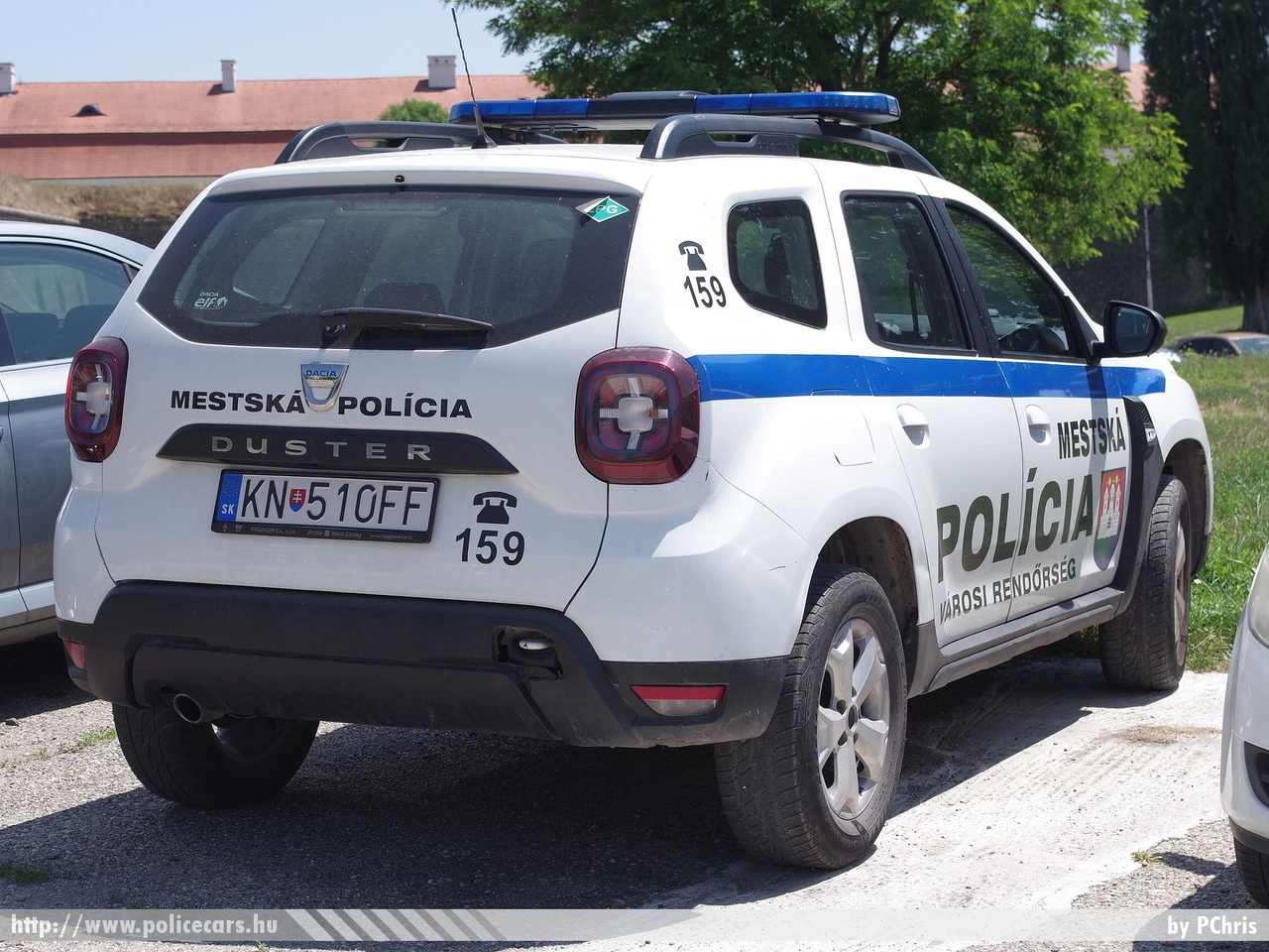 Dacia Duster II, Mestská polícia Komárno (Komáromi Városi Rendőrség), fotó: PChris
Keywords: szlovák Szlovákia rendőr rendőrautó rendőrség police policecar Slovakia slovakian KN-510FF