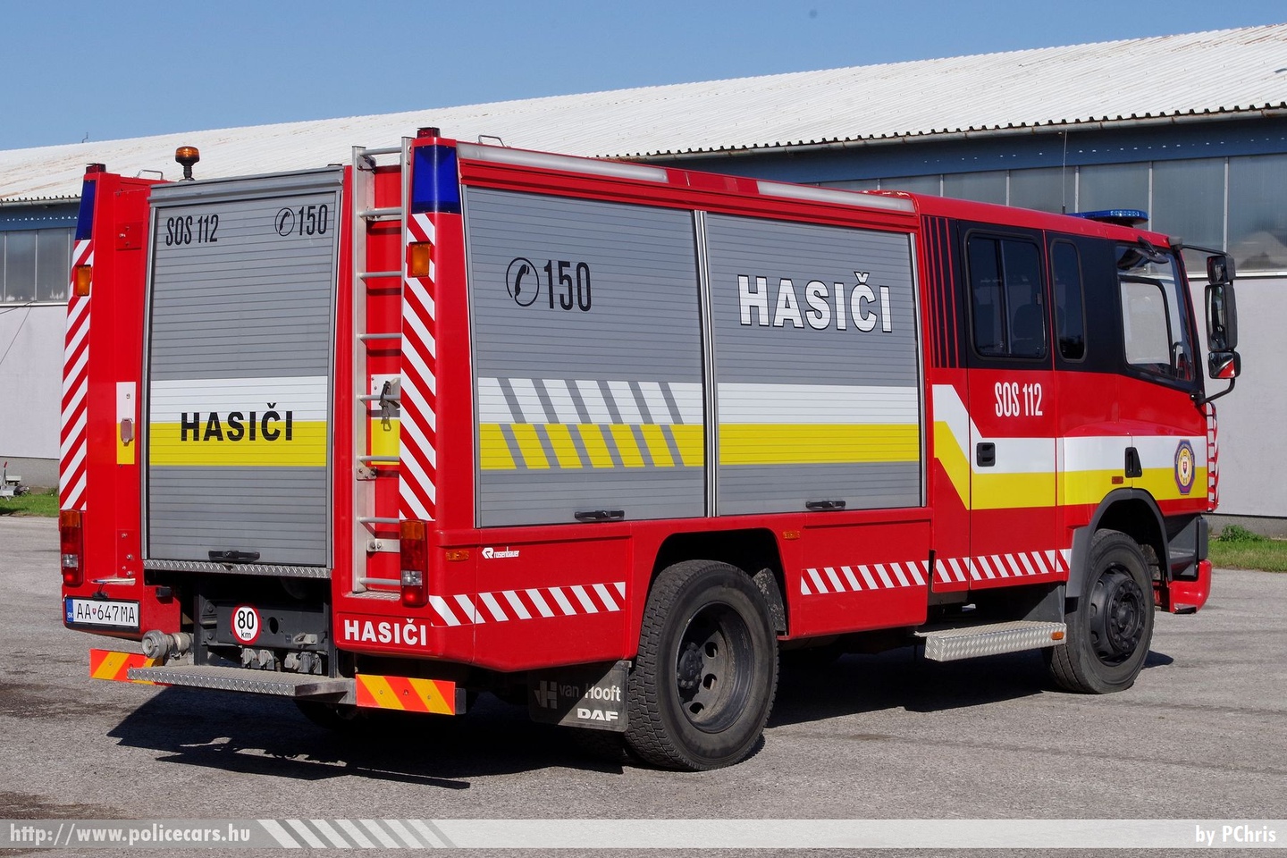 DAF FA 65.180 ATi 4×2 CAS Rosenbauer, Dobrovoľný hasičský zbor Pole Trnava, fotó: PChris
Keywords: Szlovákia szlovák tûzoltó tûzoltóautó tûzoltóság fire firetruck Slovakia slovakian hasici