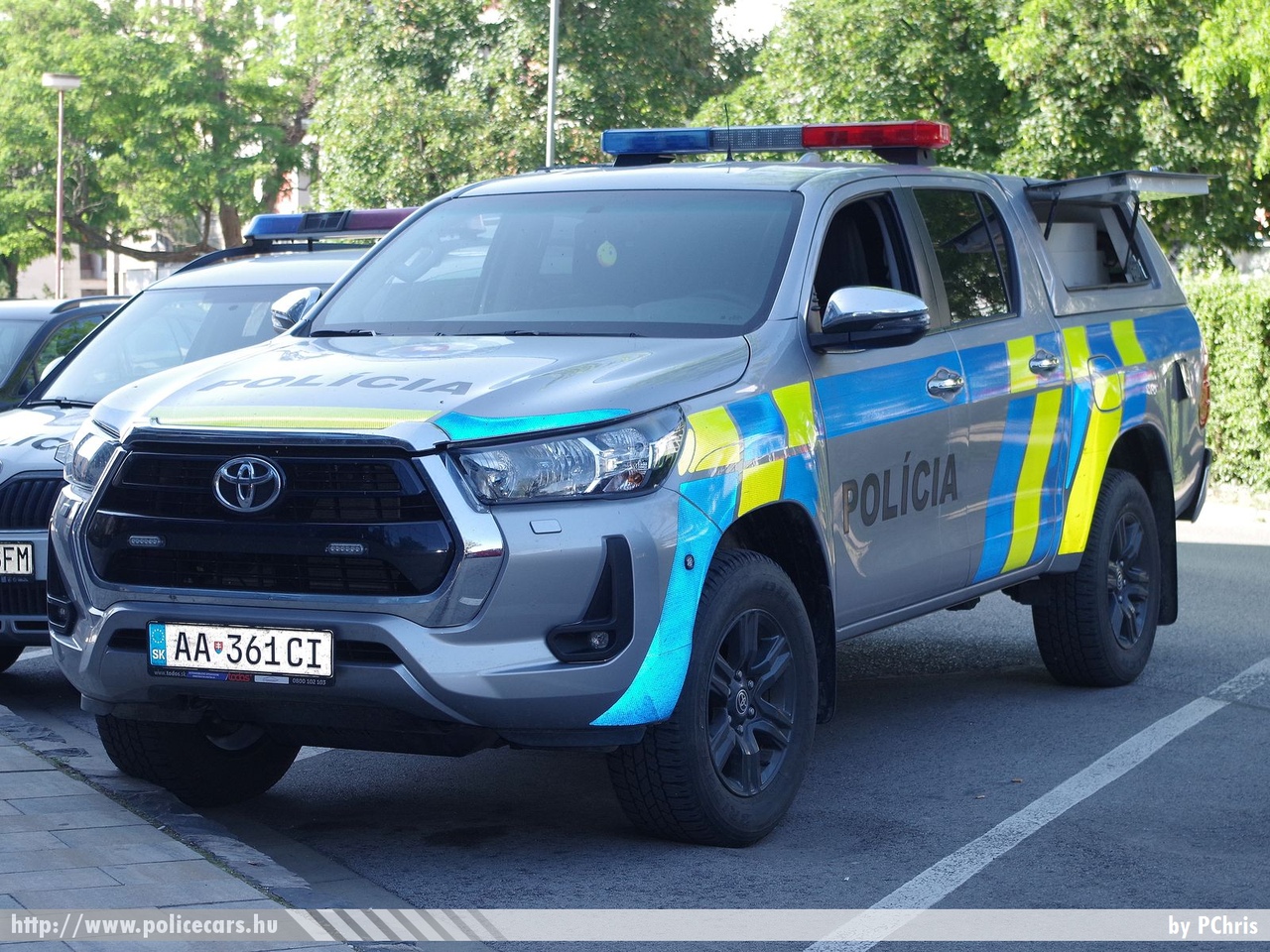 Toyota Hilux 2.8 4D (204k) 6AT 4x4, Polícia SR, fotó: PChris
Keywords: szlovák Szlovákia rendőr rendőrautó rendőrség police policecar Slovakia slovakian AA-361CI