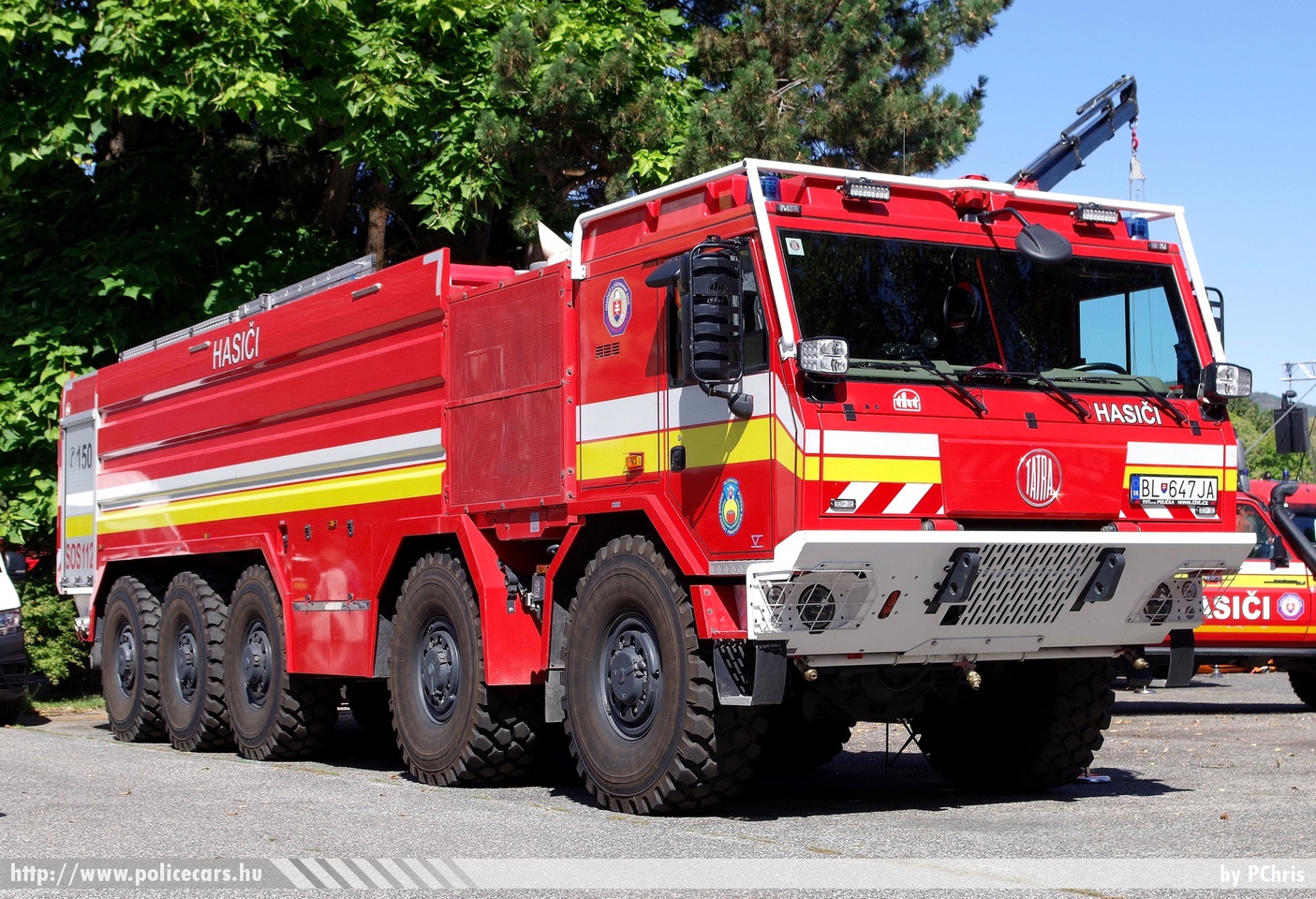 Tatra Force 10x10, HaZÚ Bratislava, Hasičská stanica 5, fotó: PChris
Keywords: Szlovákia szlovák tûzoltó tûzoltóautó tûzoltóság fire firetruck Slovakia slovakian hasici