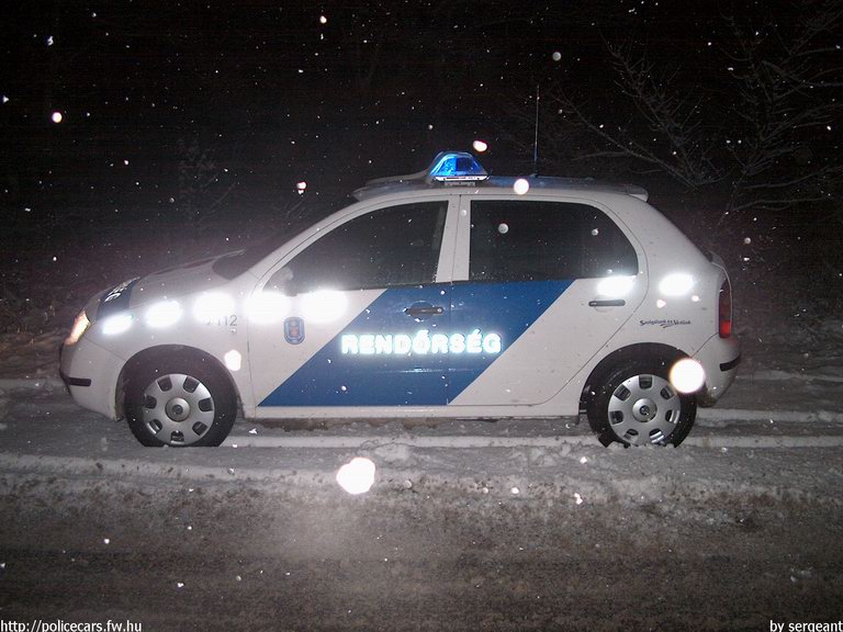 Skoda Fabia, fotó: Sergeant
Keywords: rendőrautó rendőrség rendőr magyar Magyarország RB73-73 Hungary hungarian police policecar