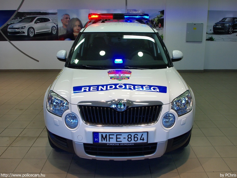 Skoda Yeti, fotó: PChris
Keywords: rendőrség rendőr rendőrautó magyar Magyarország MFE-864 Hungary hungarian police policecar