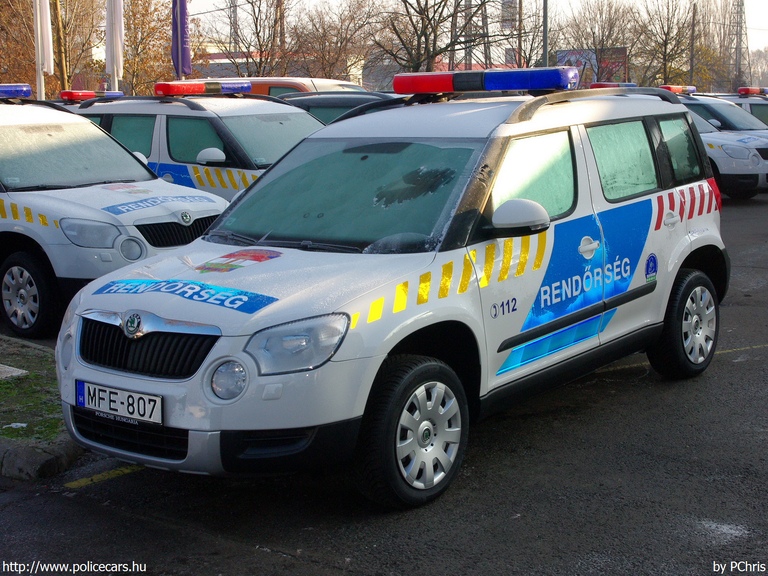 Skoda Yeti, fotó: PChris
Keywords: rendőrség rendőr rendőrautó magyar Magyarország MFE-807 Hungary hungarian police policecar