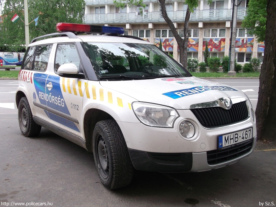 Skoda Yeti, fotó: Sz.S.
Keywords: rendőr rendőrautó rendőrség magyar Magyarország Hungary hungarian police policecar mhb-467
