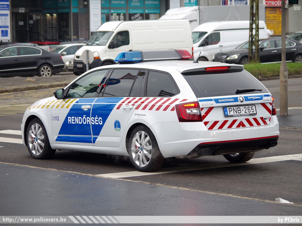 Skoda Octavia III RS Combi  facelift, fotó: PChris
Keywords: PNB-265 rendőr rendőrautó rendőrség magyar Magyarország   Hungary hungarian police policecar 