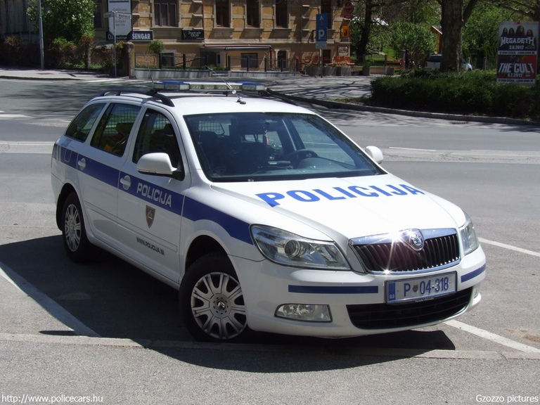 Skoda Octavia II Facelift, fotó: Gzozzo pictures
Keywords: szlovén Szlovénia rendőr rendőrautó rendőrség P04-318 police policecar Slovenia slovenian