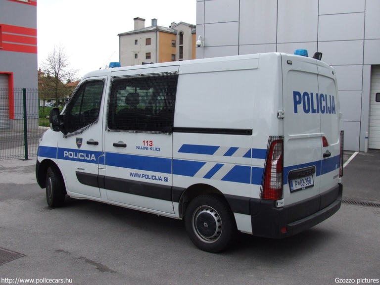 Renault Master, fotó: Gzozzo pictures
Keywords: szlovén Szlovénia rendőr rendőrautó rendőrség P03-358 police policecar Slovenia slovenian