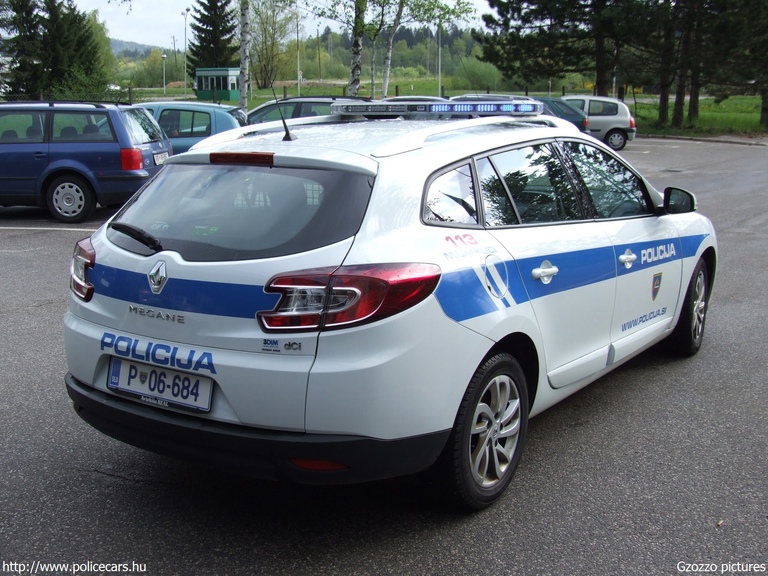 Renault Megane, fotó: Gzozzo pictures
Keywords: szlovén Szlovénia rendőr rendőrautó rendőrség P06-684 police policecar Slovenia slovenian