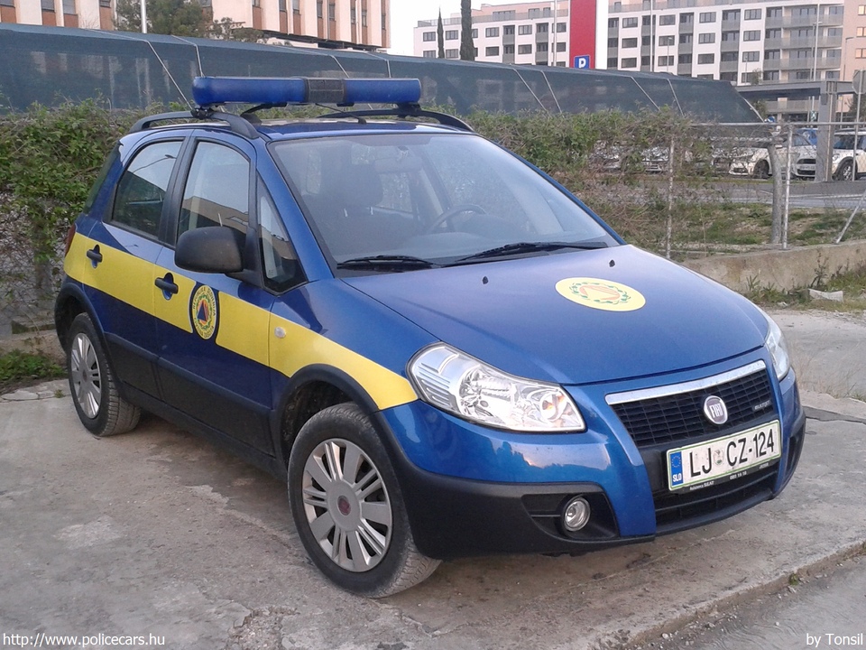 Fiat Panda, fotó: Tonsil 
Keywords: szlovén Szlovénia polgári védelem slovenian Slovenia
