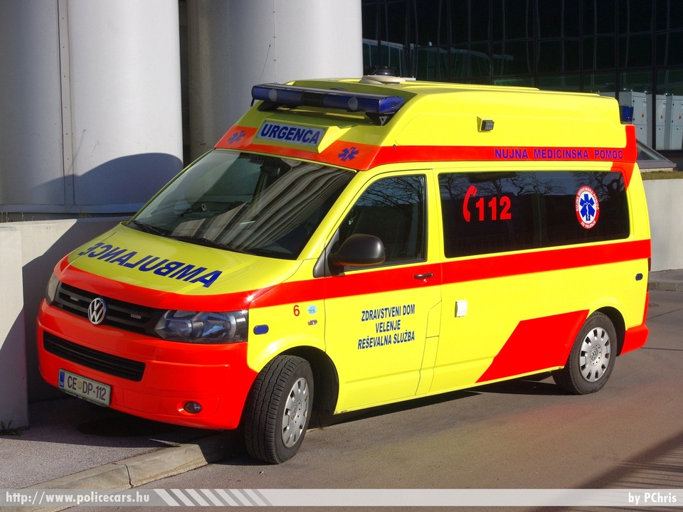 Volkswagen Transporter T5 facelift, Velenje, fotó: PChris
Keywords: mentő mentőautó szlovén Szlovénia ambulance Slovenia slovenian