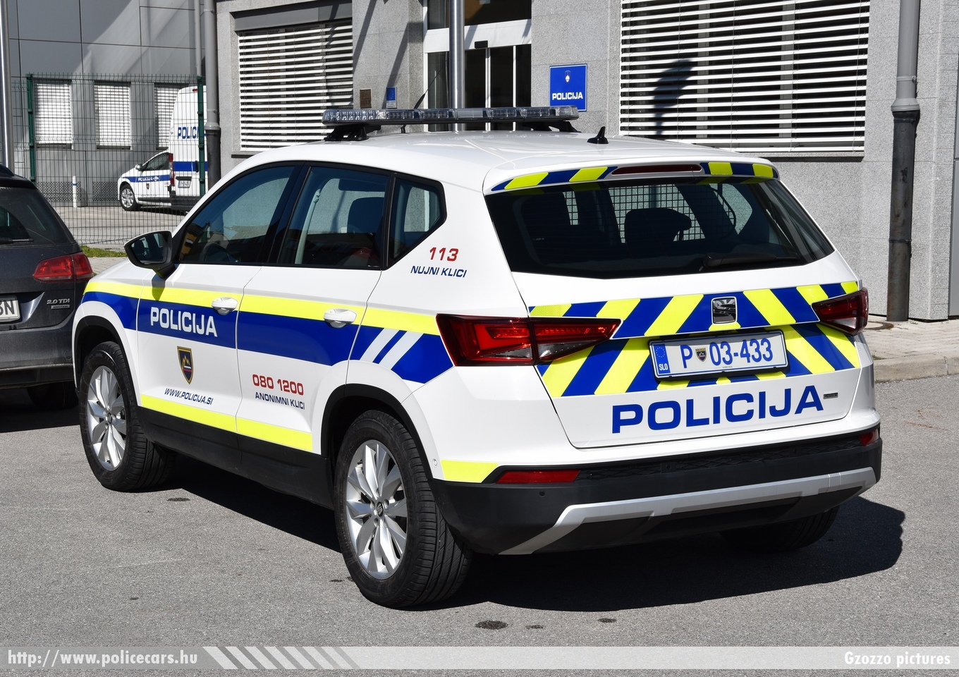 Seat Ateca, fotó: Gzozzo pictures
Keywords: szlovén Szlovénia rendőr rendőrautó rendőrség police policecar Slovenia slovenian