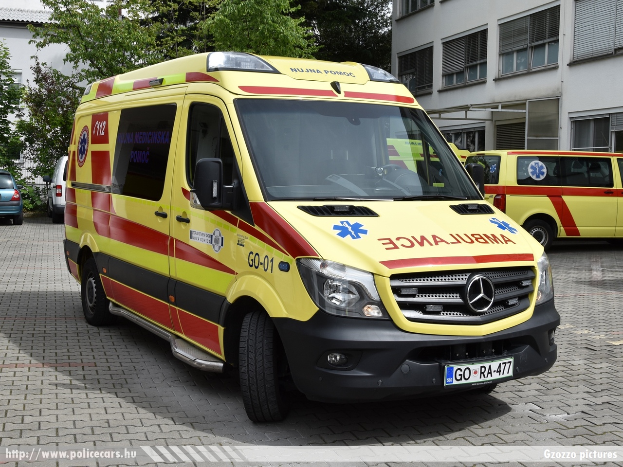 Mercedes Sprinter II facelift, Nova Gorica, fotó: Gzozzo pictures
Keywords: szlovén Szlovénia mentő mentőautó Slovenia slovenian ambulance