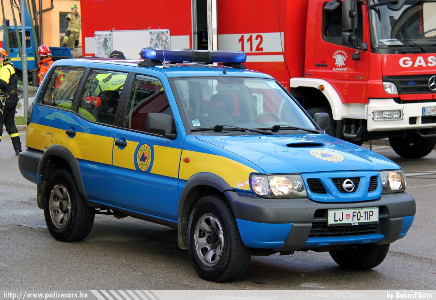Nissan Terrano, fotó: BakosPhoto
Keywords: szlovén Szlovénia polgári védelem slovenian Slovenia