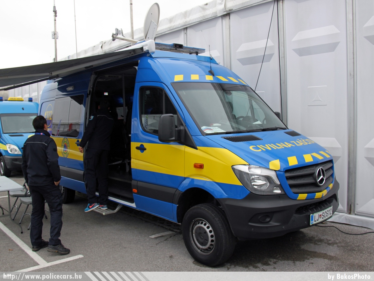 Mercedes Sprinter II facelift, fotó: BakosPhoto
Keywords: szlovén Szlovénia polgári védelem slovenian Slovenia