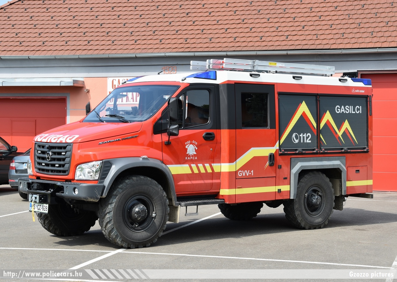 GAZ Sadko Next 4x4, Kapcai Önkéntes Tûzoltó Egyesület (PGD Kapca), fotó: Gzozzo pictures
Keywords: szlovén Szlovénia tûzoltóautó tûzoltóság tûzoltó slovenian Slovenia fire firetruck