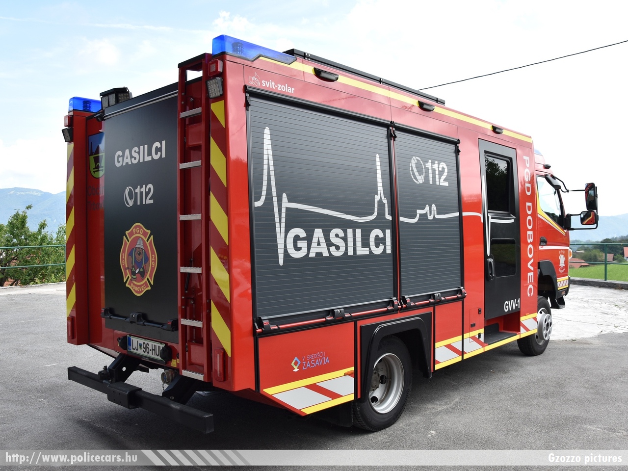 Mitsubishi Fuso Canter GVV-1 (gasilsko vozilo z vodo) Svit Zolar, PGD Dobovec, fotó: Gzozzo pictures
Keywords: szlovén Szlovénia tûzoltóautó tûzoltóság tûzoltó slovenian Slovenia fire firetruck
