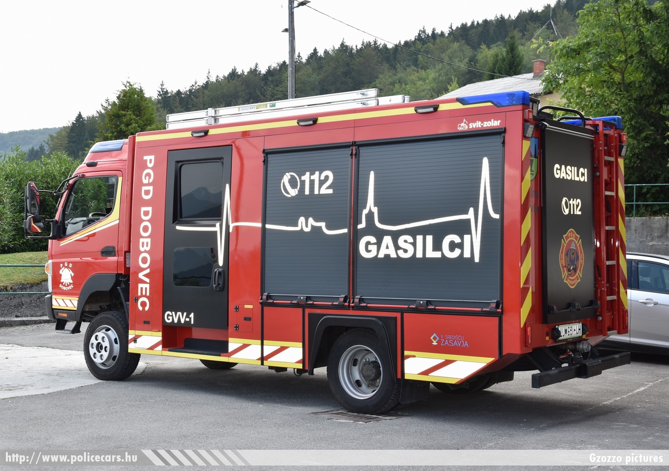 Mitsubishi Fuso Canter GVV-1 (gasilsko vozilo z vodo) Svit Zolar, PGD Dobovec, fotó: Gzozzo pictures
Keywords: szlovén Szlovénia tûzoltóautó tûzoltóság tûzoltó slovenian Slovenia fire firetruck