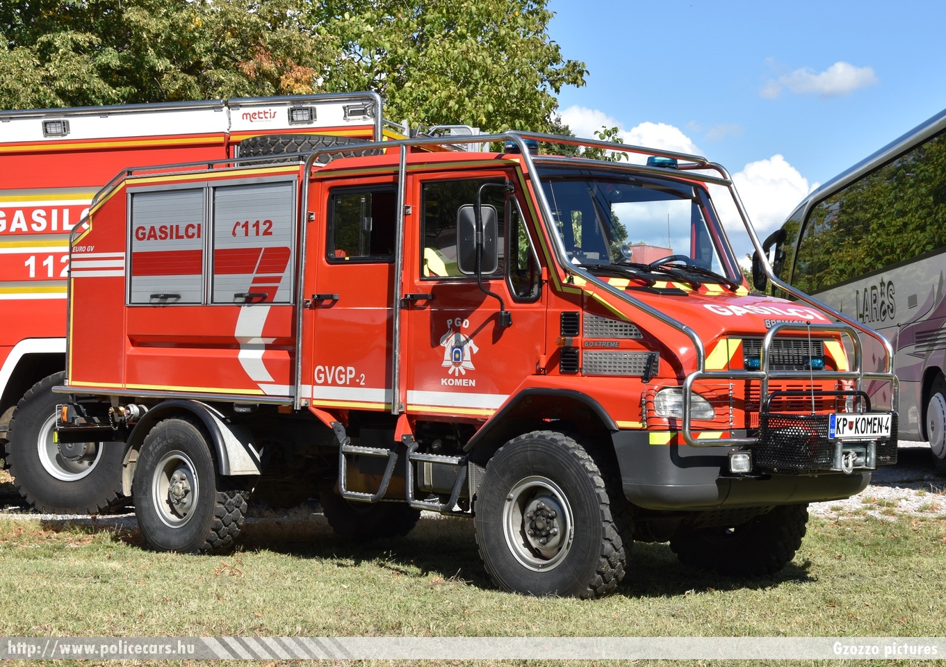 Bremach Job Xtreme 60 4x4 GVGP-2 (gasilsko vozilo za gašenje gozdnih požarov) Euro GV, PGD Komen, fotó: Gzozzo pictures
Keywords: szlovén Szlovénia tûzoltóautó tûzoltóság tûzoltó slovenian Slovenia fire firetruck