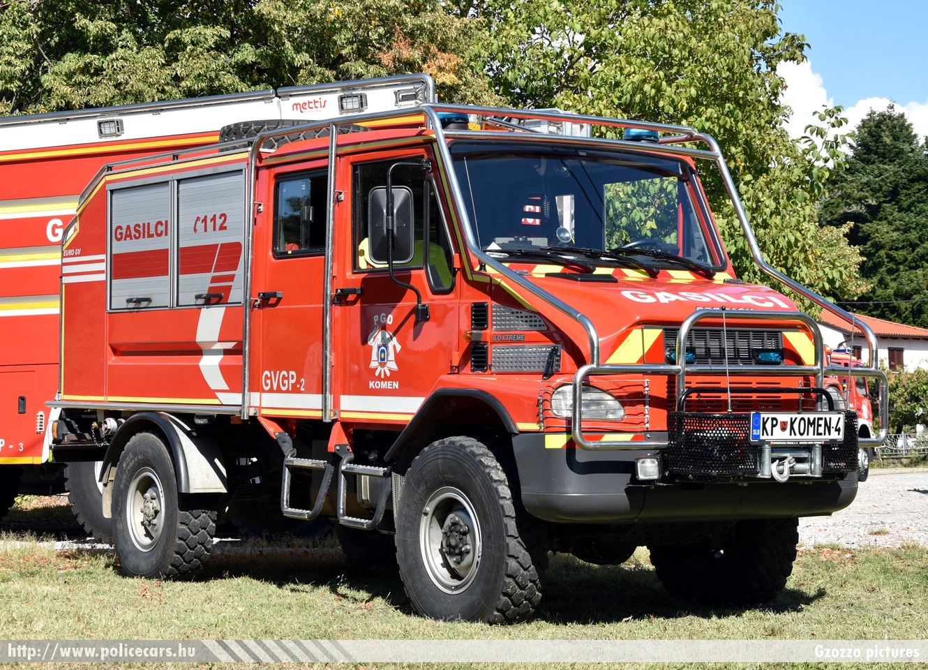 Bremach Job Xtreme 60 4x4 GVGP-2 (gasilsko vozilo za gašenje gozdnih požarov) Euro GV, PGD Komen, fotó: Gzozzo pictures
Keywords: szlovén Szlovénia tûzoltóautó tûzoltóság tûzoltó slovenian Slovenia fire firetruck