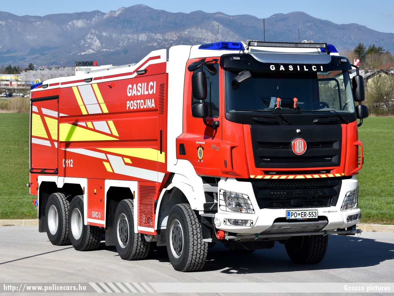 Tatra Phoenix GVC-3 (gasilsko vozilo s cisterno) Webo, PGD Postojna, fotó: Gzozzo pictures
Keywords: szlovén Szlovénia tûzoltóautó tûzoltóság tûzoltó slovenian Slovenia fire firetruck