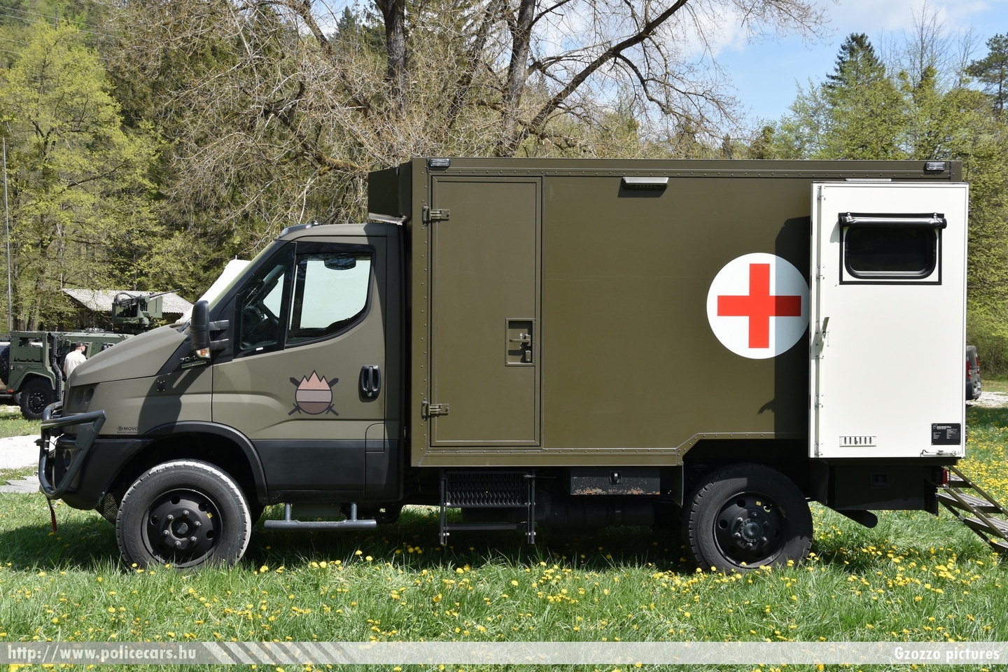 Iveco MUV M70.20WM Variel, Slovenska vojska, fotó: Gzozzo pictures
Keywords: szlovén Szlovénia szlovén slovenian katonai military ambulance mentő mentőautó