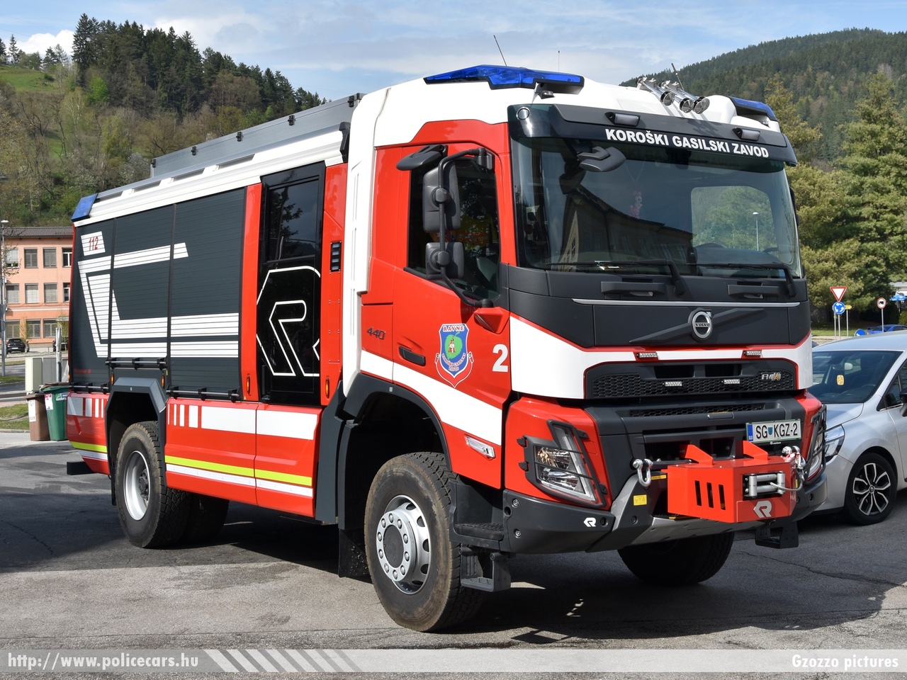 Volvo FMX 440-44R GVC-1 Rosenbauer, Koroški Gasilski Zavod Ravne na Koroškem - Poklicna Gasilska Enota Ravne, fotó: Gzozzo pictures
Keywords: szlovén Szlovénia tûzoltóautó tûzoltóság tûzoltó slovenian Slovenia fire firetruck