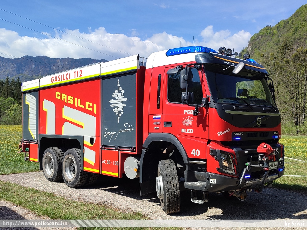 Volvo FMX 480, AC 30/100, PGD Bled, fotó: Sziszi
Keywords: szlovén Szlovénia tûzoltóautó tûzoltóság tûzoltó slovenian Slovenia fire firetruck